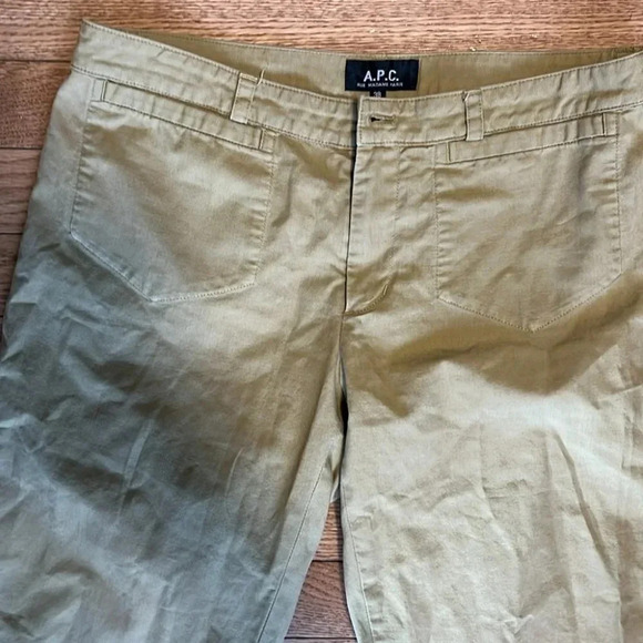 [EU38/US M]A.P.C. Cargo Chino Pants In Mustard Yellow. - Picture 2 of 7